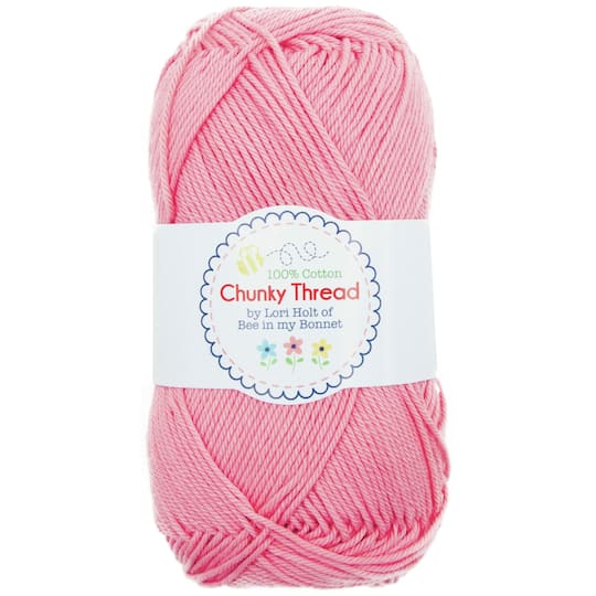 Riley Blake Lori Holt Chunky Thread in Peony | 50 g | Michaels®